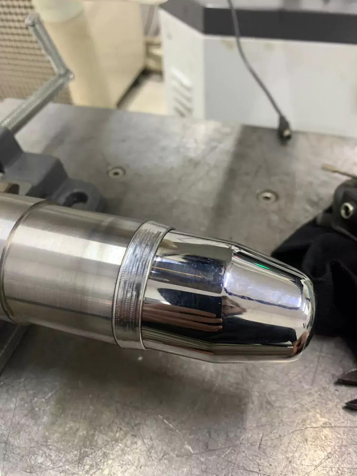 Peças soldadas a laser